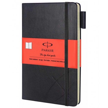 Parker Std Large Notebook Orange Sleeve