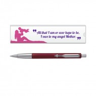 Parker Vector Std CT Ball PenRed with Mom Quote 5