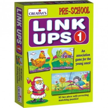 Creative's Link Ups 1 10 two piece Puzzles