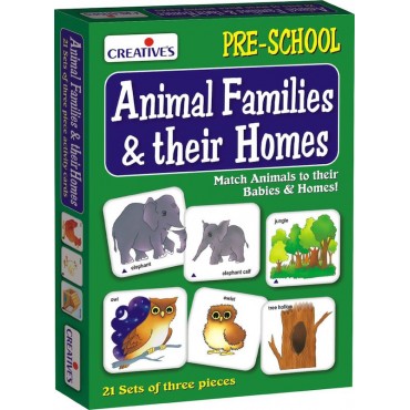 Creative's Animal Families Their Homes