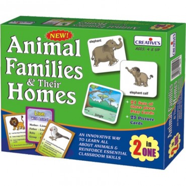 Creative's Animal Families Their Homes 2 in 1
