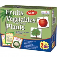 Creative's Fruits, Vegetables Their Plants 2 in 1