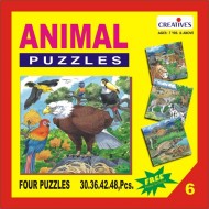 Creative's Animal Puzzle No. 6 30 to 48 Pieces