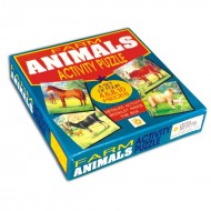 Creative's Farm Animal Activity Puzzles A set of 4 Puzzles