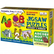 Creative's Assemble Draw Colour Alphabet Numbers