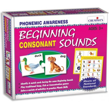 Creative's Beginning Sounds Consonants Plastic Box