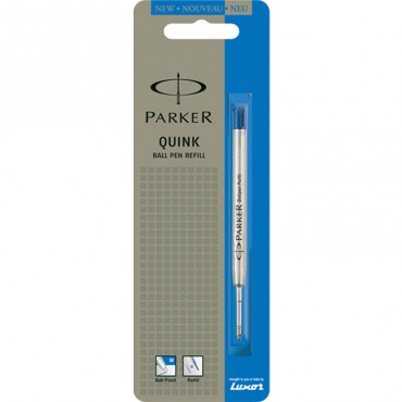 Parker Quink Flow Ball Point Refill Medium Blue