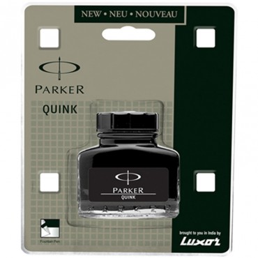 Parker Quink Bottle Black(Pack of 4)