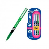 Pilot V5 Pen 1 Blue + 1 Black + 1 Green