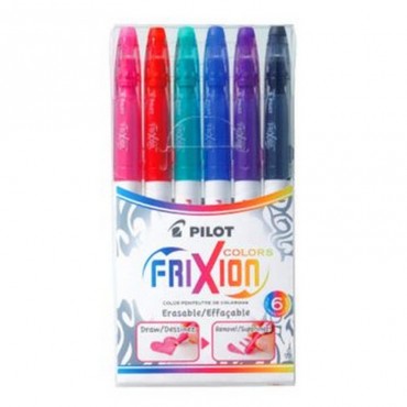 Pilot Frixion Colour Pack of 6 Pcs