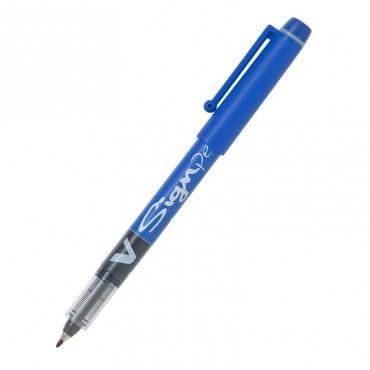 Pilot V Sign Blue Pen Pack of 12