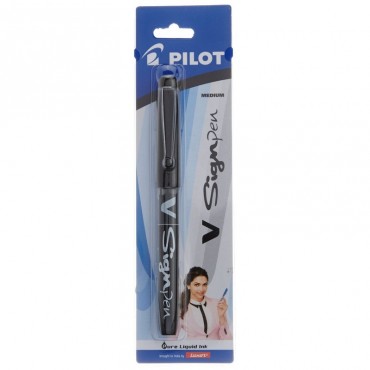 Pilot V Sign Black Pen Pack of 12