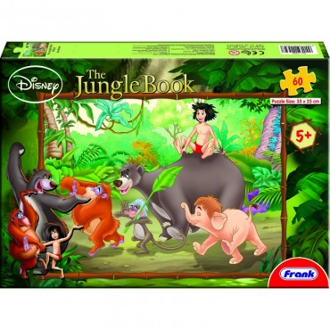 Frank The Jungle Book 60 Pieces puzzles