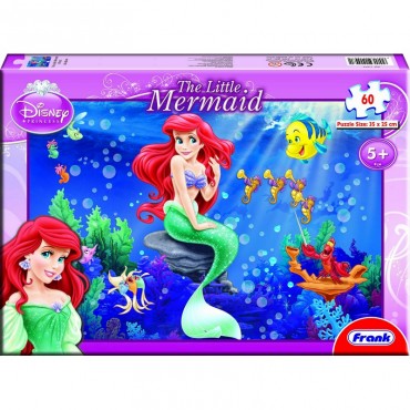 Frank The Little Mermaid 60 Pieces puzzles