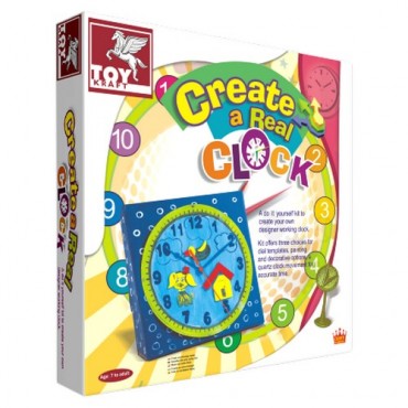 Toy Kraft Create A Real Clock