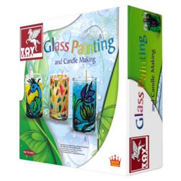 Toy Kraft Glass Painting & Candle Making